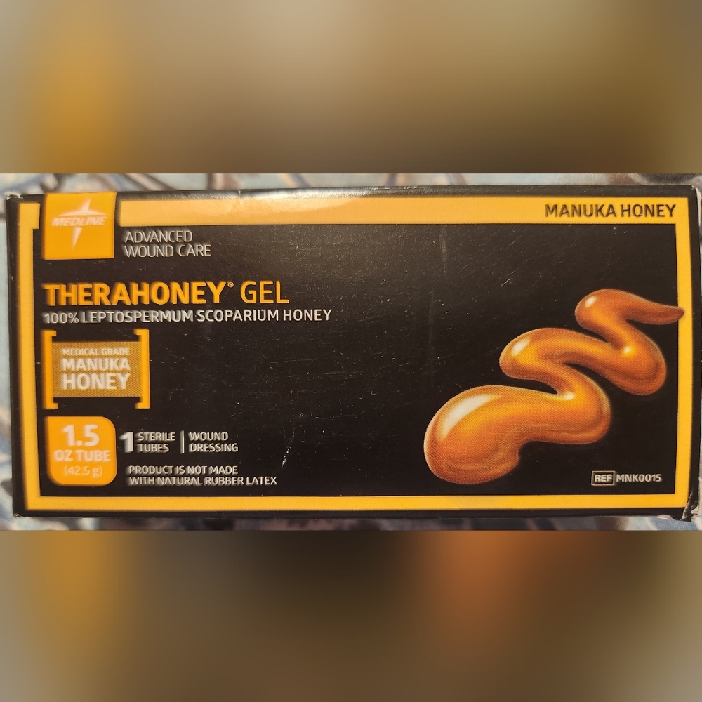 Medline Therahoney Gel Manuka Honey Wound Dressing - Amber